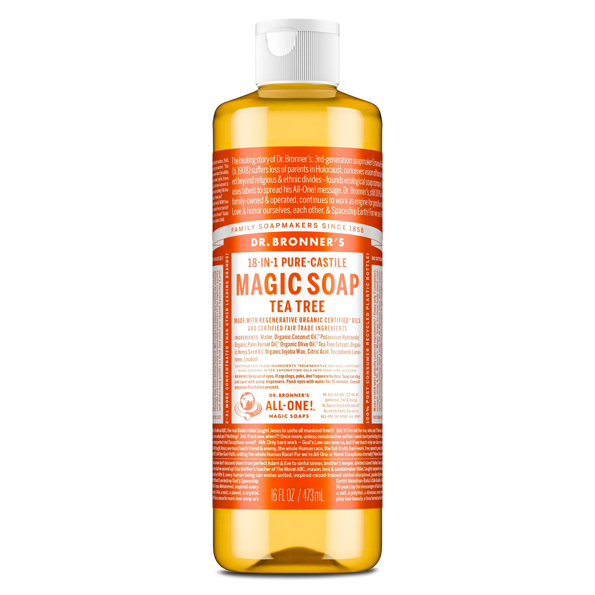 Tea Tree - Pure-Castile Magic Soap